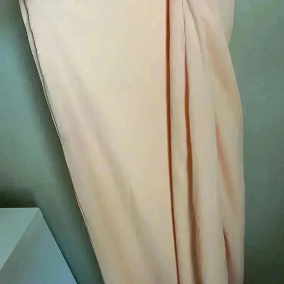 Fame and Partners Maxi Dress Peach Size 8 - Picture 7 of 14